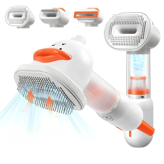Brosse Électrique 4-en-1 Anti-Poils pour Animaux 🐾