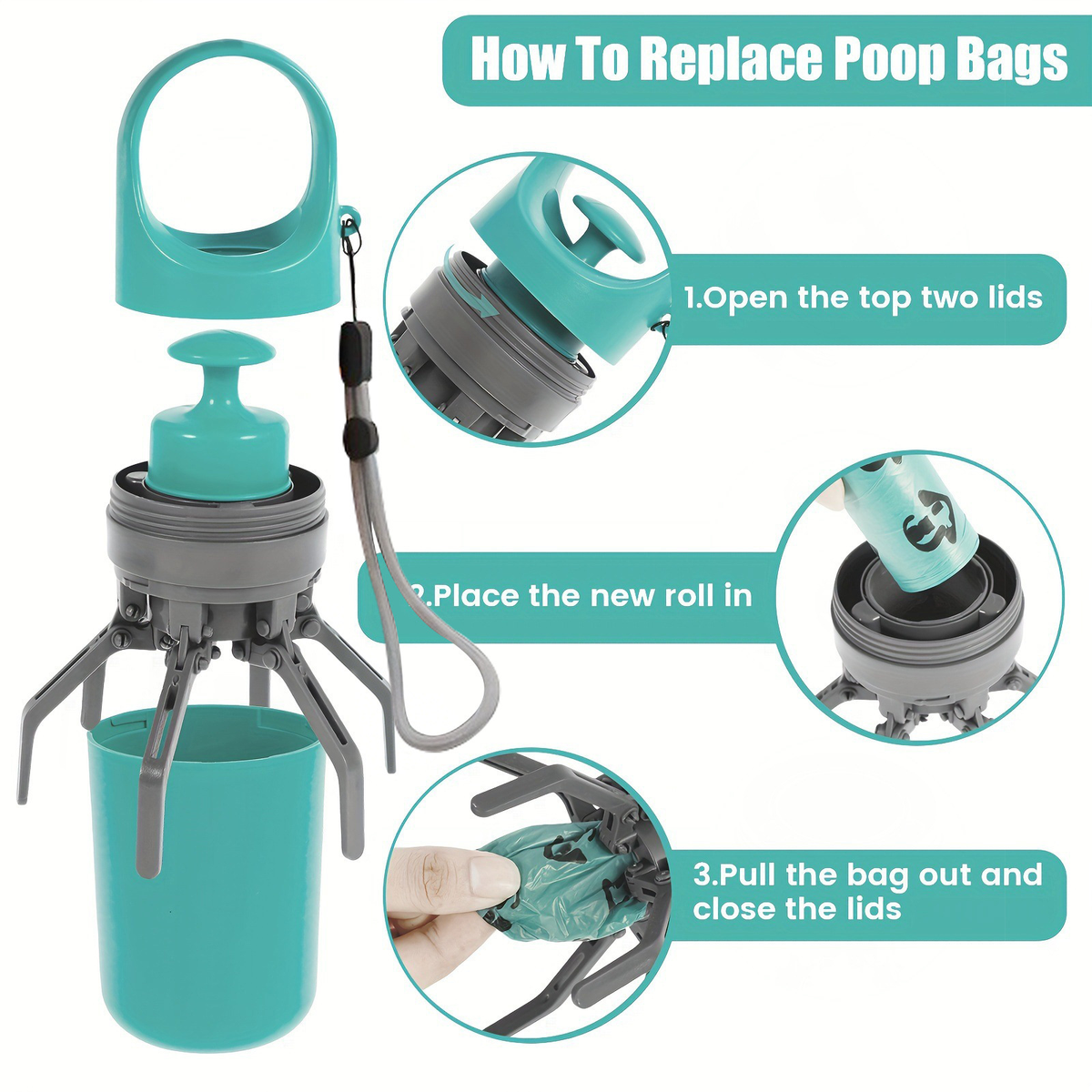 Ramasse-Crottes Portable pour Chien 🐕💩