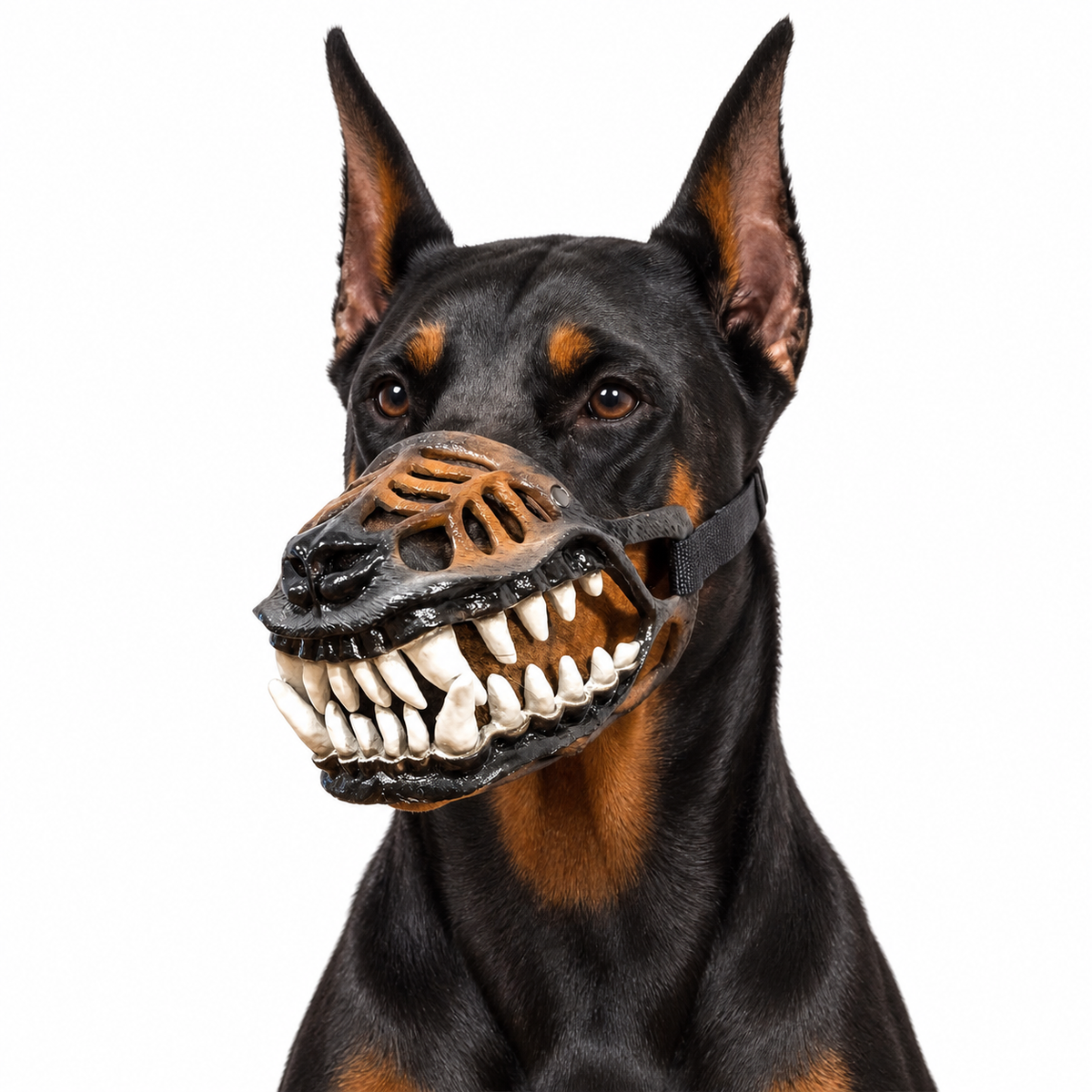 Muselière Fantaisie à Crocs pour Chien 🐕🦷