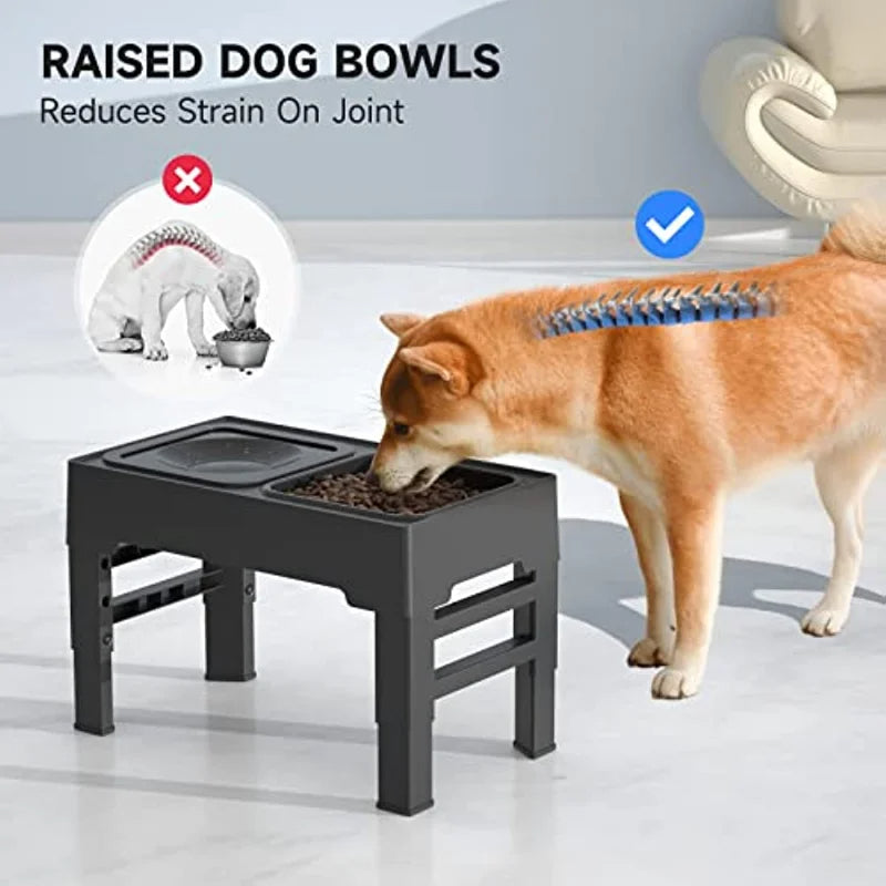 Gamelle Surélevée Anti-Éclaboussures pour Chien 🐕🥣