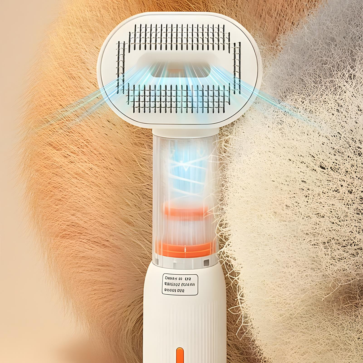 Brosse Électrique 4-en-1 Anti-Poils pour Animaux 🐾