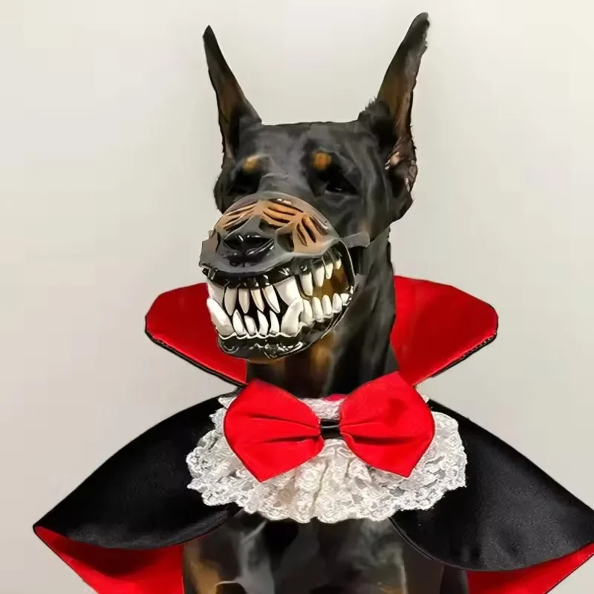 Muselière Fantaisie à Crocs pour Chien 🐕🦷